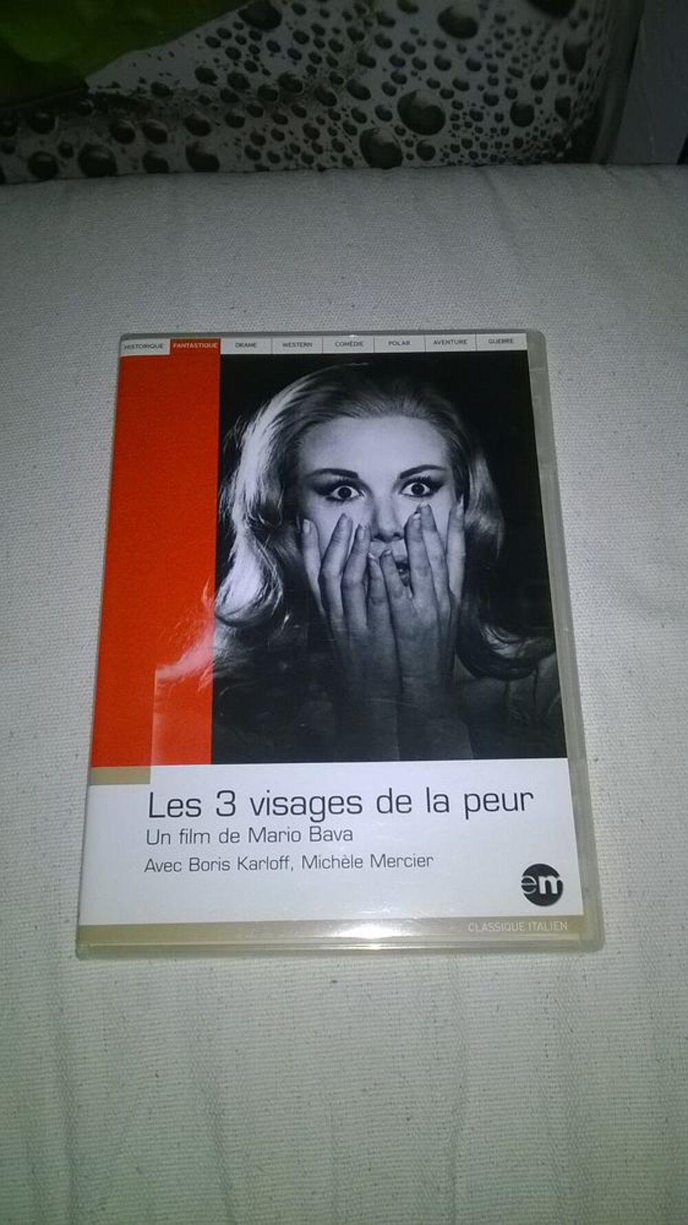 DVD Les Trois Visages de la Peur 
2008
Excellent etat
En DVD et blu-ray