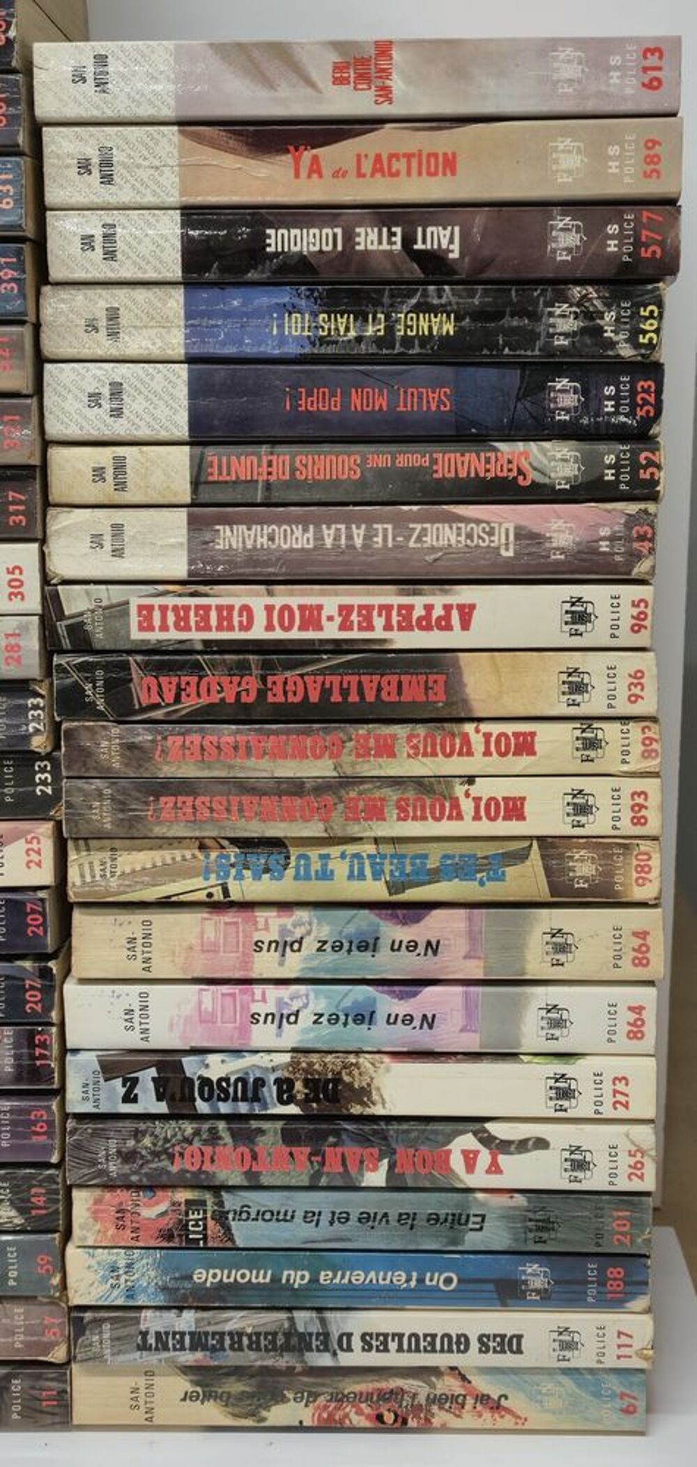 Collection de 191 livres de San Antonio Livres et BD