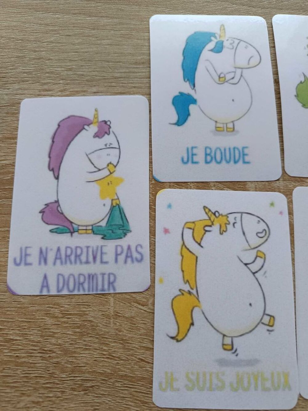 Montessori carte Humeur Jeux / jouets