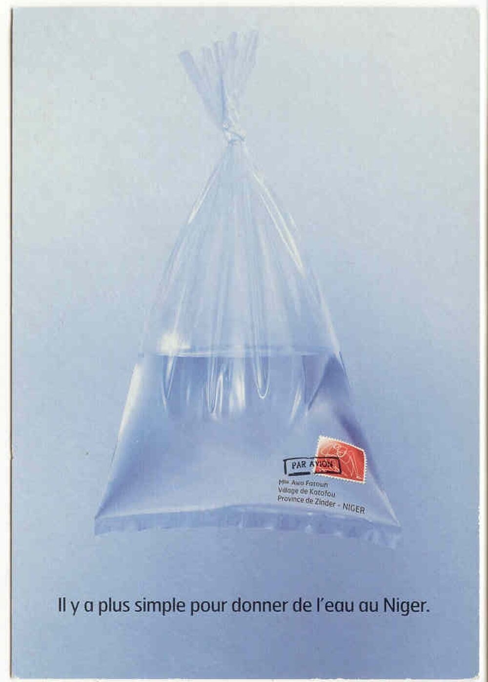 Carte postale Unicef 