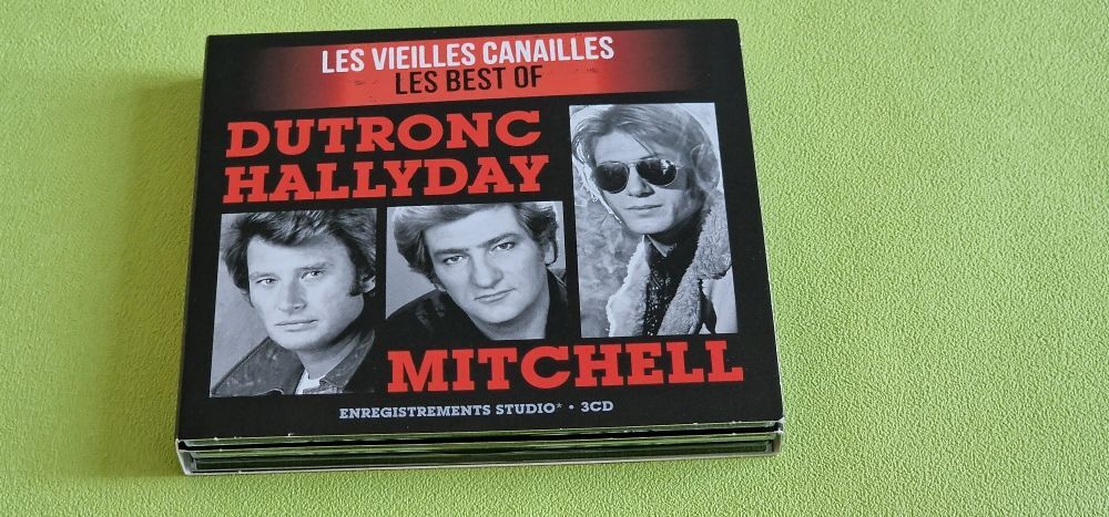 LES VIEILLES CANAILLES 
BEST OF 
DUTRONC HALLYDAY MITCHELL CD et vinyles