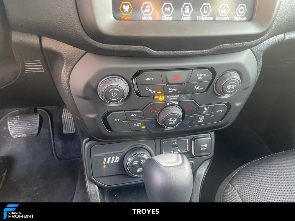 Renegade 1.3 Turbo T4 190 ch PHEV BVA6 4xe eAWD Limited 2024 occasion 10600 Barberey-Saint-Sulpice