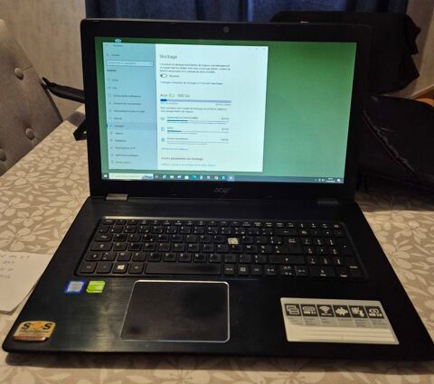 Ordinateur portable acer aspire E5€'774 core i3 4go 1to 17 pouces + chargeur + sacoche 150 Auxerre (89)