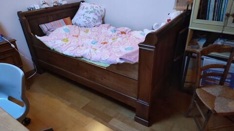 Lit � rouleau Ancien Bois Massif 0 Bouff�r� (85)