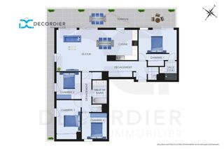  Appartement à vendre 5 pièces 120 m²