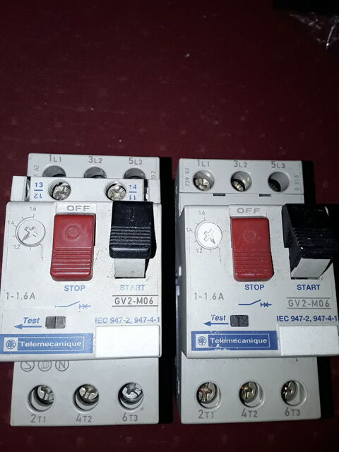 MAGNETO-THERMIQUE GV2 M04-5-6-8 22 Serres-Castet (64)