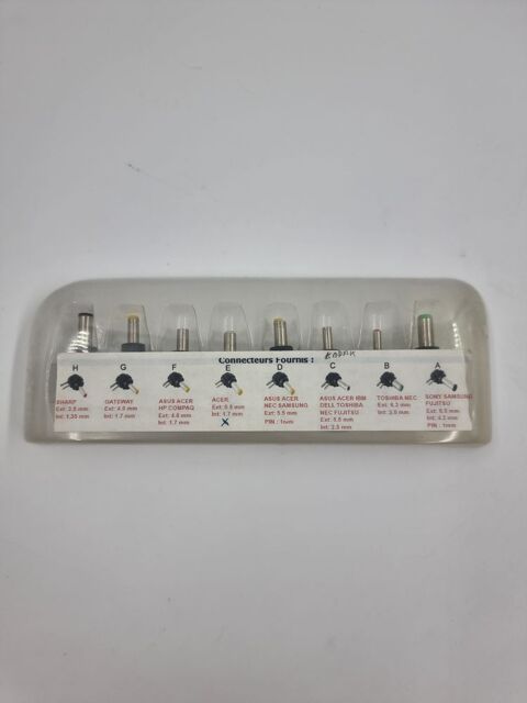 Lot d'embouts connecteurs 3 Vulbens (74)