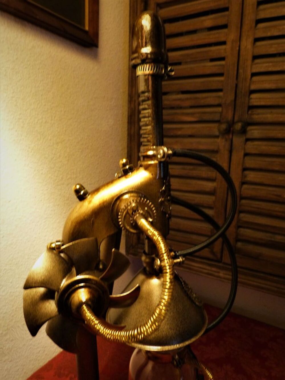 Objet de Curiosit&eacute; "STEAM FACTORY MACHINE XIX" Steampunk Décoration