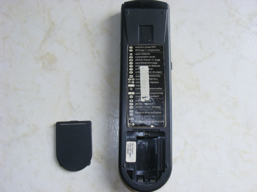 t&eacute;l&eacute;commande PHILIPS RC 7512/01 Photos/Video/TV