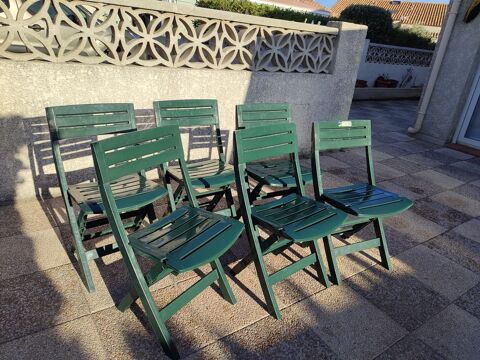  6 Chaises de jardin PVC 
60 Port-la-Nouvelle (11)