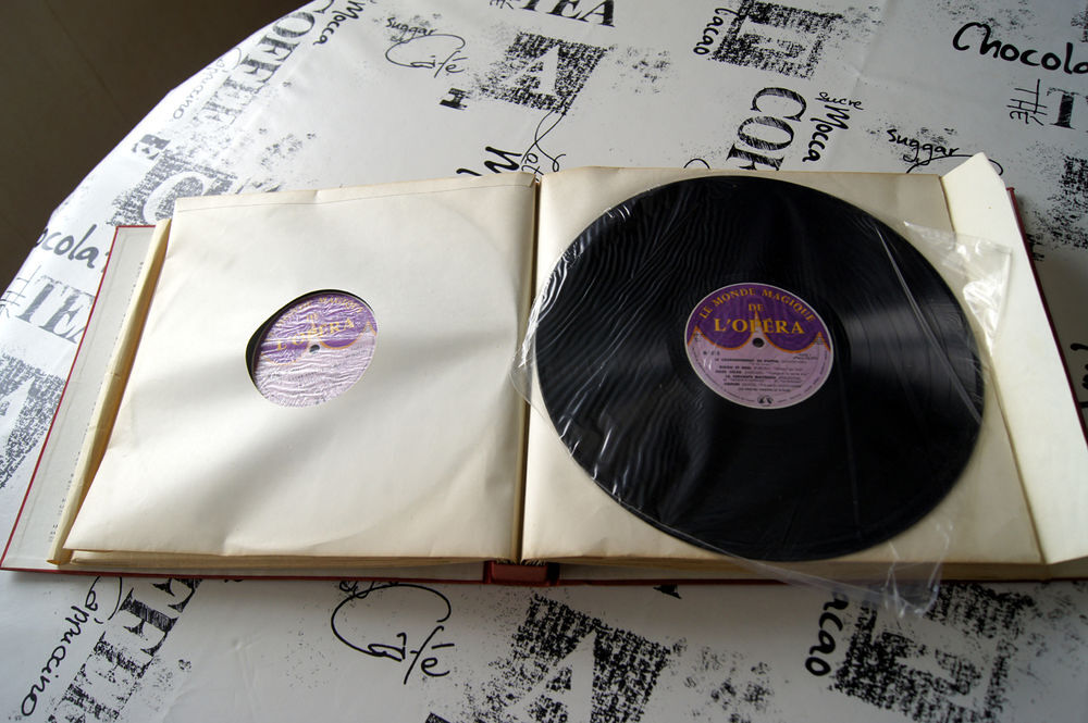 1 coffret de 13 disques vinyll CD et vinyles