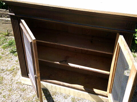 buffet portes grillagées  vintage 180 Taillades (84)