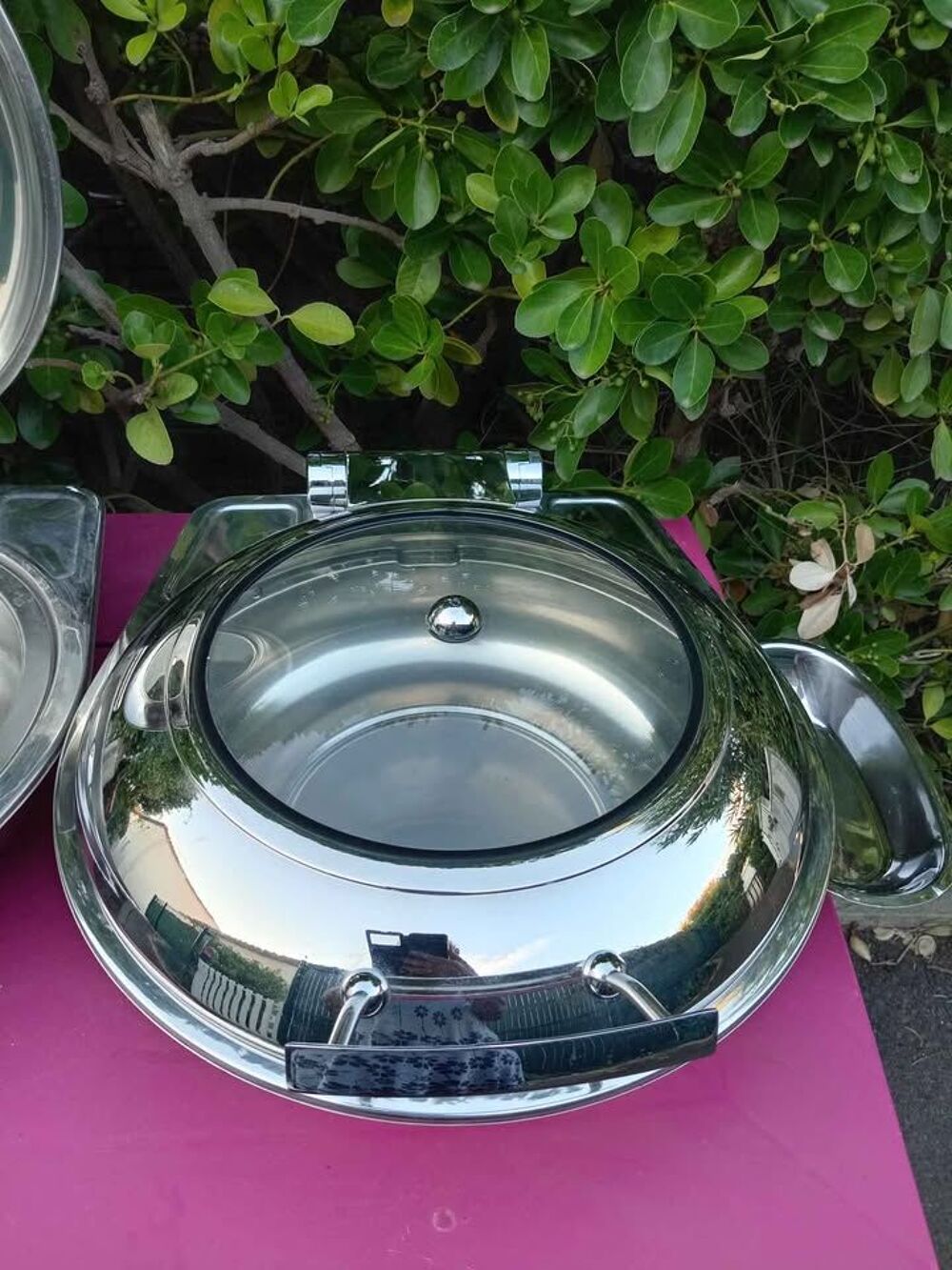 2 bacs marmites ronds inox 8 litres induction
SHAFING DISH Electroménager