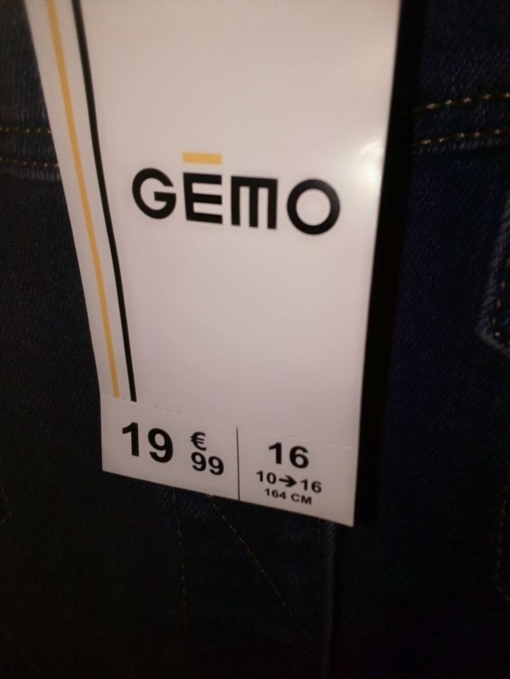 Veste en jean neuve Vêtements