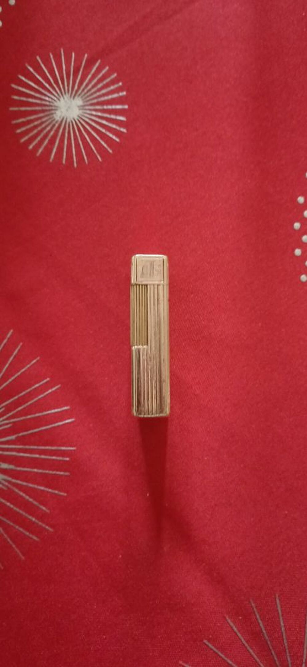 briquet DUPONT PARIS plaque OR Bijoux et montres
