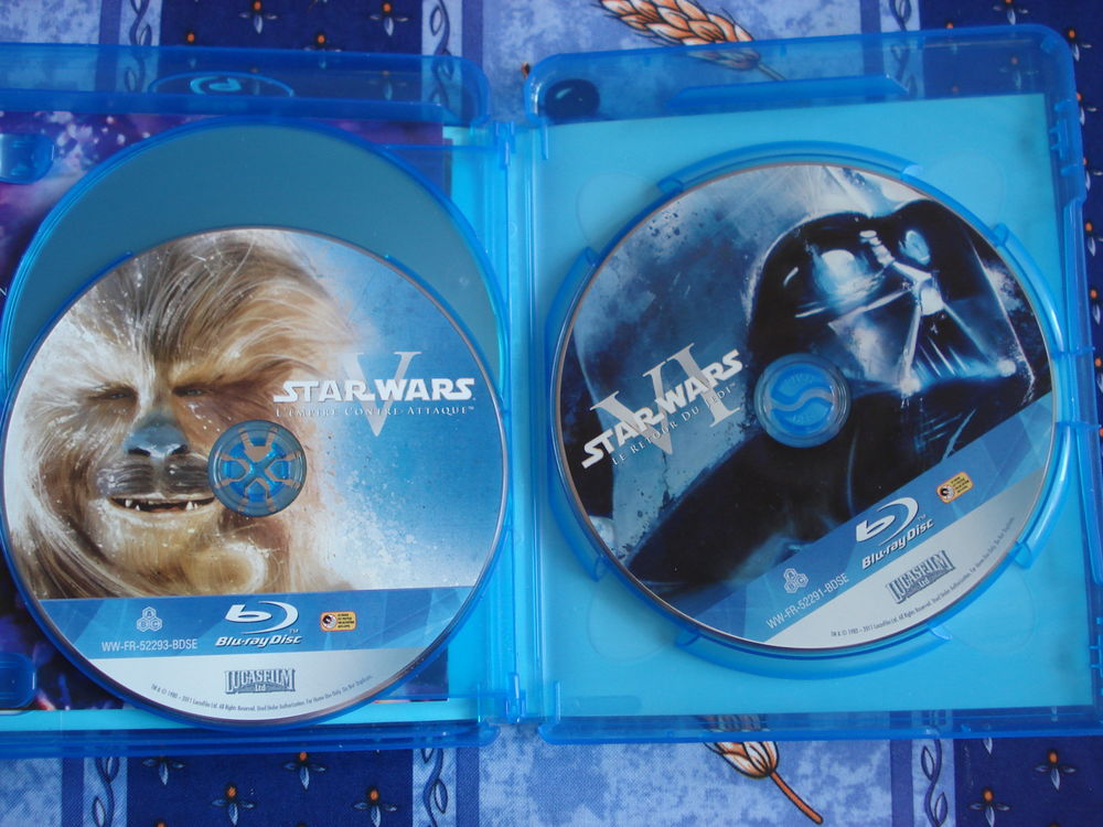 Coffret Star Wars en blu-ray DVD et blu-ray