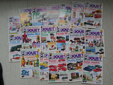 Lot magazines la vie du jouet en tbe ( envoi possible ) 25 Nogent-sur-Oise (60)