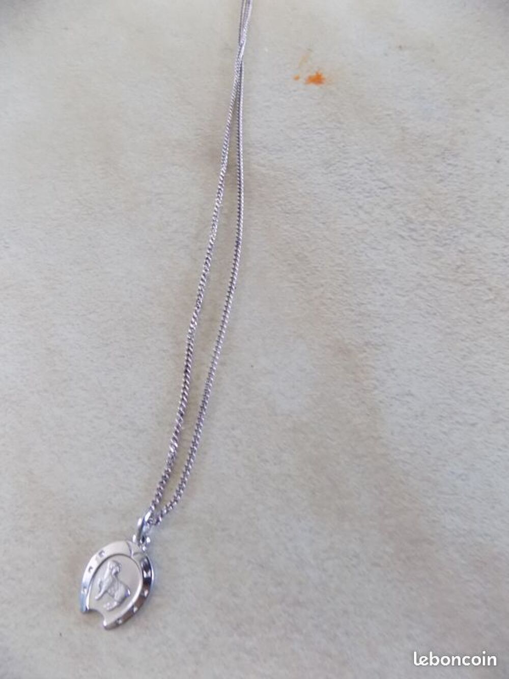 Collier b&eacute;lier argent Bijoux et montres
