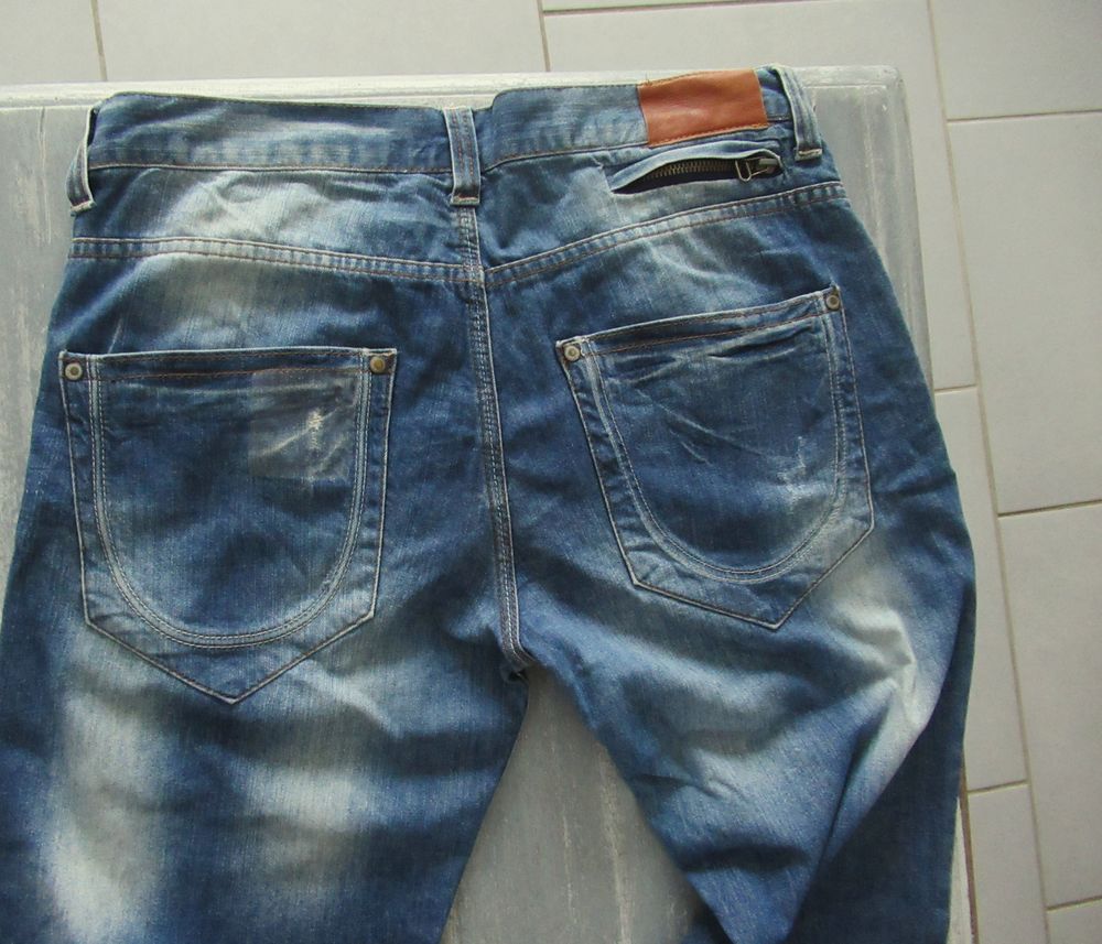 Jean Blue Jeans pantalon ZARA homme ZJ taille 40-US31 Vêtements