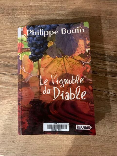 Livre Philippe Bouin  \'\' Le vignoble du diable  \'\' 3 Saleilles (66)