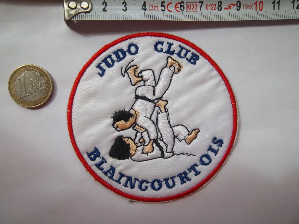 &eacute;cusson sport blaincourtois judo club insigne tissu 