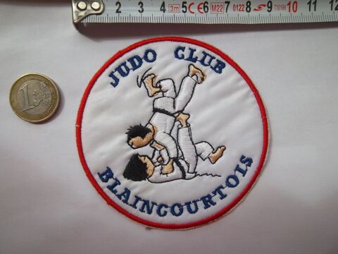 écusson sport blaincourtois judo club insigne tissu 5 Valognes (50)