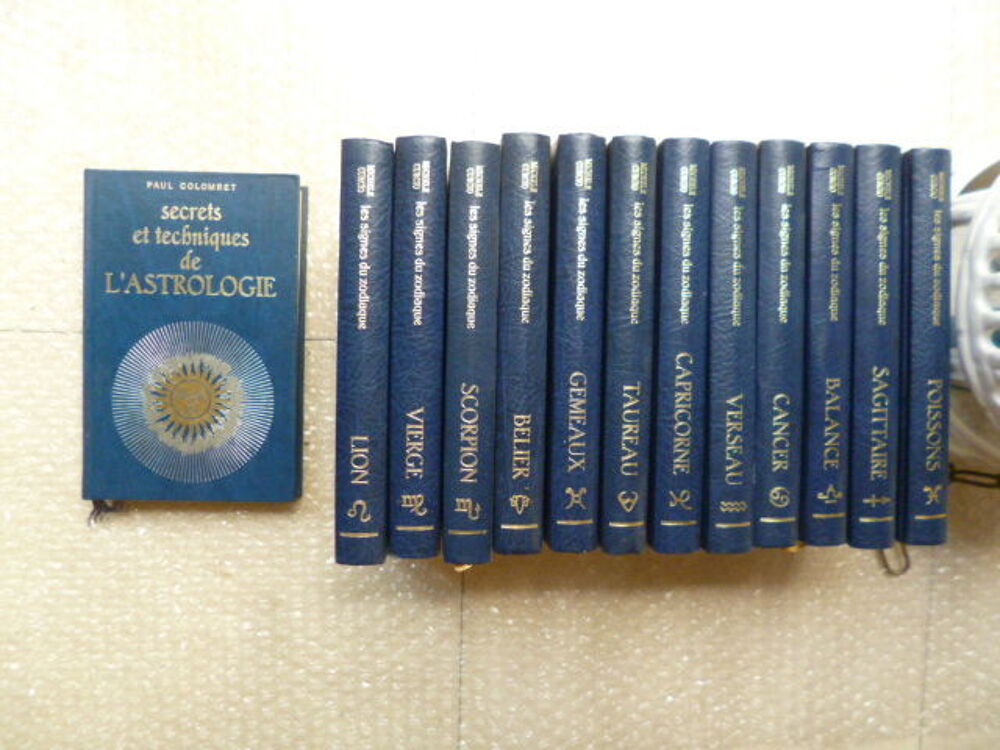 secrets et techniques de l'astrologie+les signes du zodiaque Livres et BD