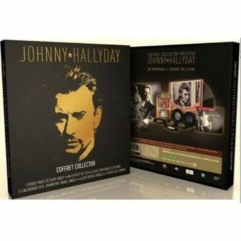 COFFRET JOHNNY HALLYDAY -  Edition Collector Prestige limit 49 Allex (26)