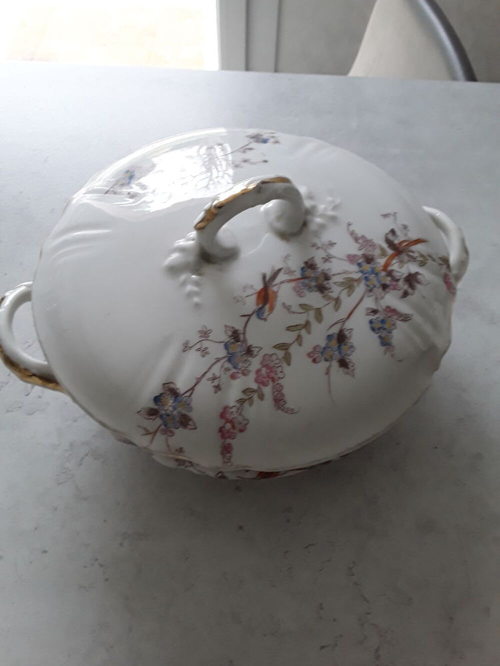 Service de table porcelaine fine Décoration