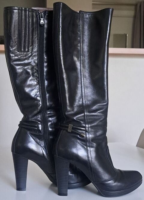 Bottes femme  NeroGiardini noir 38 95 Gouvieux (60)
