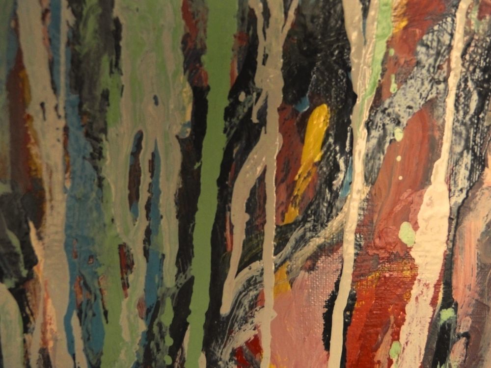 JOSEPH ESPALIOUX 1921 -1986 sous bois ABSTRAIT-COBRA reperto 