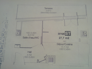  Appartement à vendre 1 pièce 28 m²