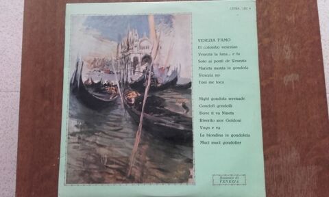 Disque 33 T VENEZIA T'AMO
(vinyle)
2 tampes (91)