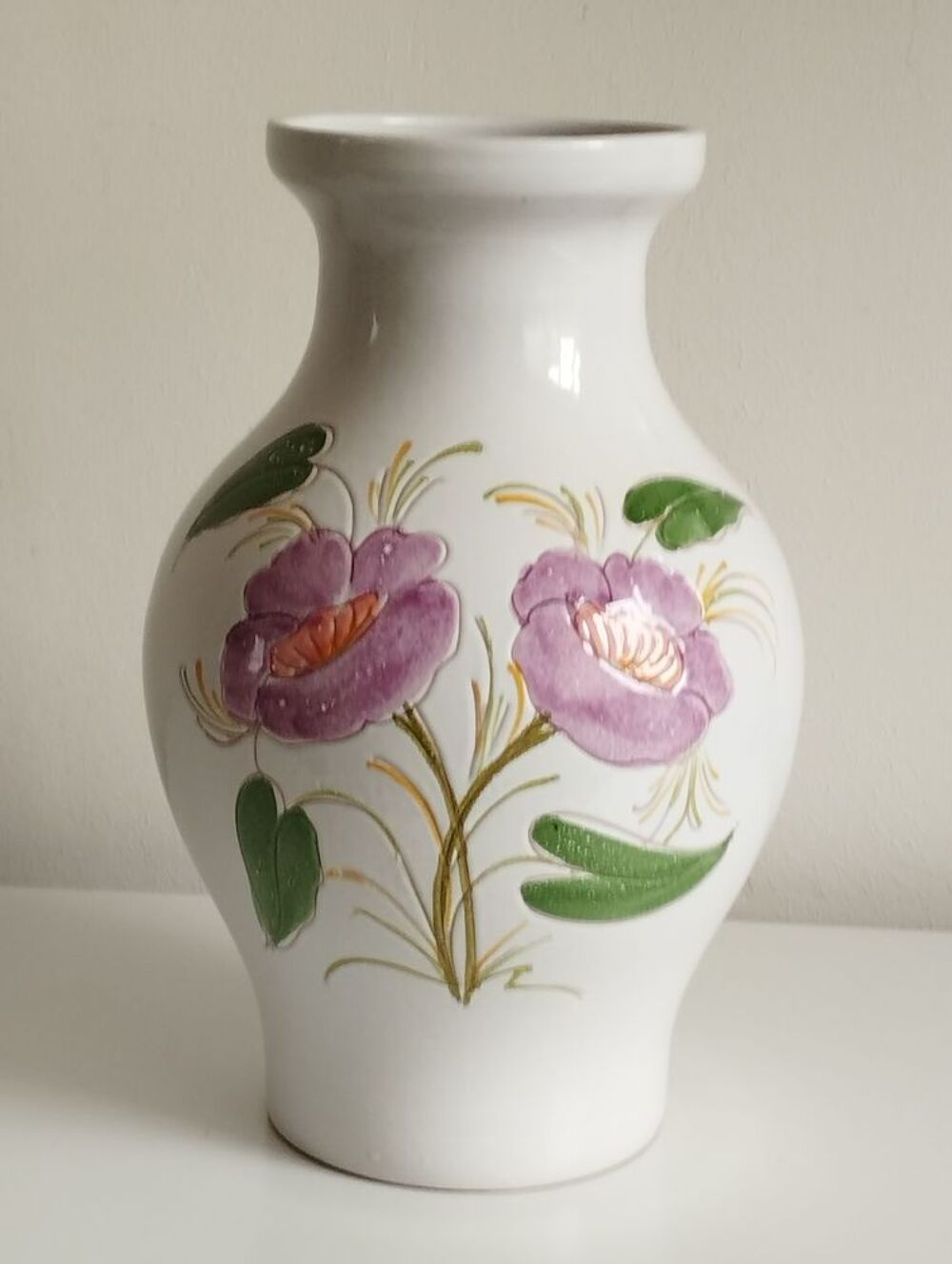 Vase en c&eacute;ramique printanier Provence Décoration