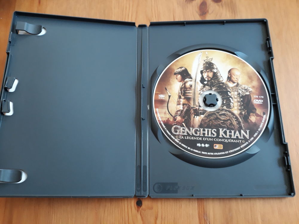 DVD "Genghis Khan-la l&eacute;gende d'un conqu&eacute;rant" DVD et blu-ray