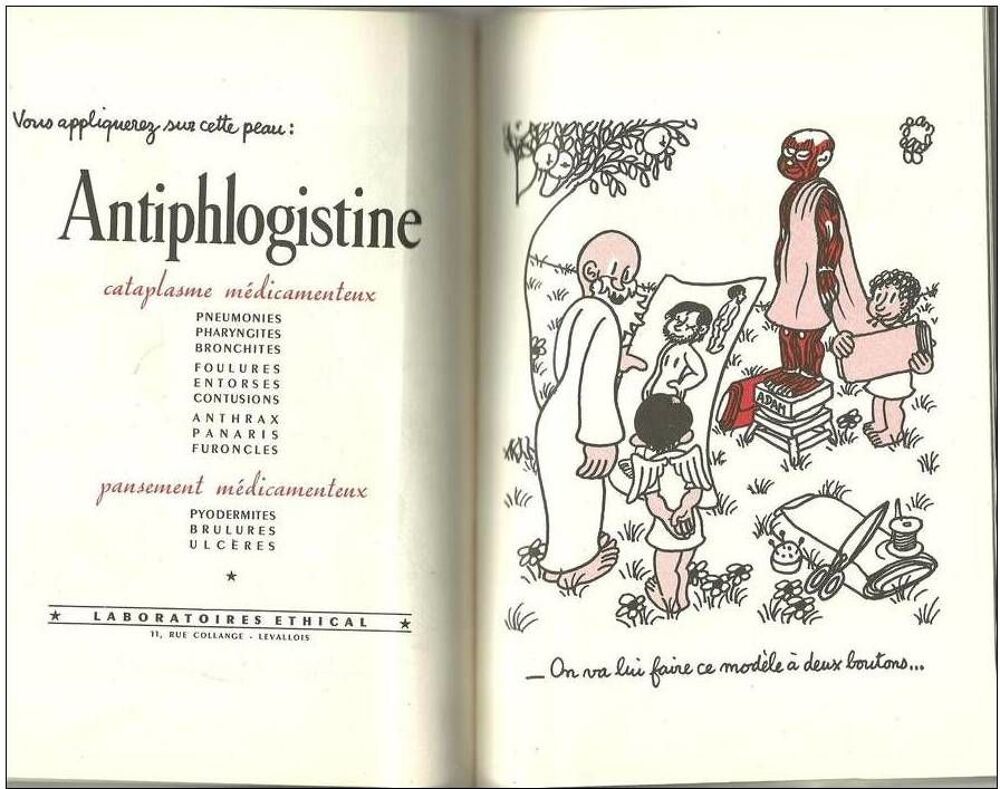 La cr&eacute;ation de l'homme (Jean Effel) (deuxi&egrave;me album) Livres et BD