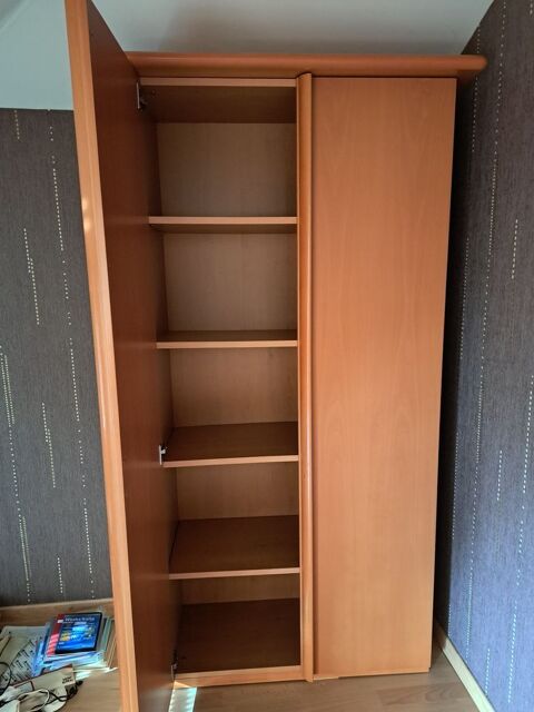 Armoire haute contemporaine h�tre massif  180 Saint-Just (01)