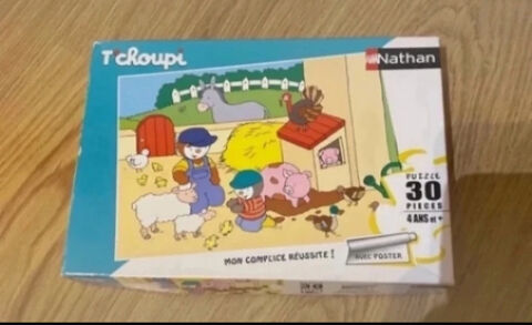 Puzzle T'choupi Nathan 30 pi�ces - Th�me Fermech 6 Pithiviers (45)
