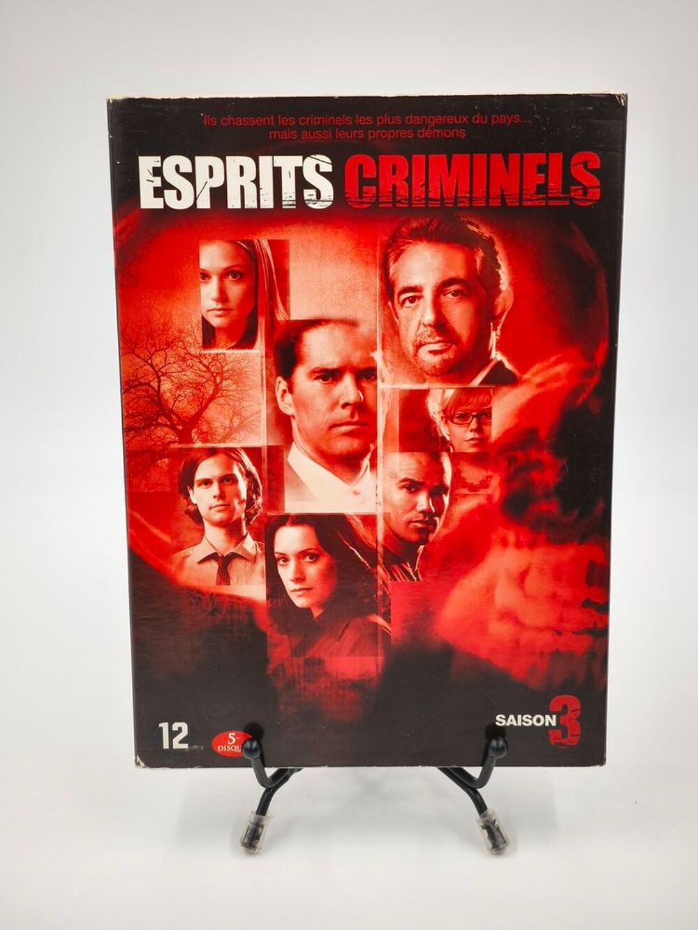 Coffret DVD Esprit Criminels Saison 3 en boite DVD et blu-ray
