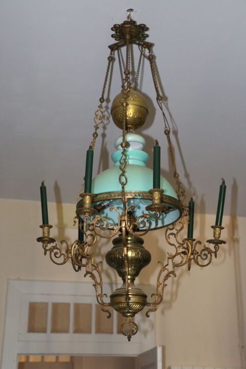 Lustre ancien en superbe �tat 300 Arrou�de (32)