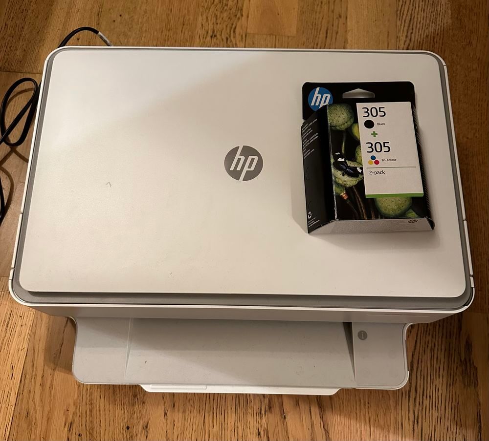 imprimante HP ENVY 6032e presque neuve avec encre Matériel informatique