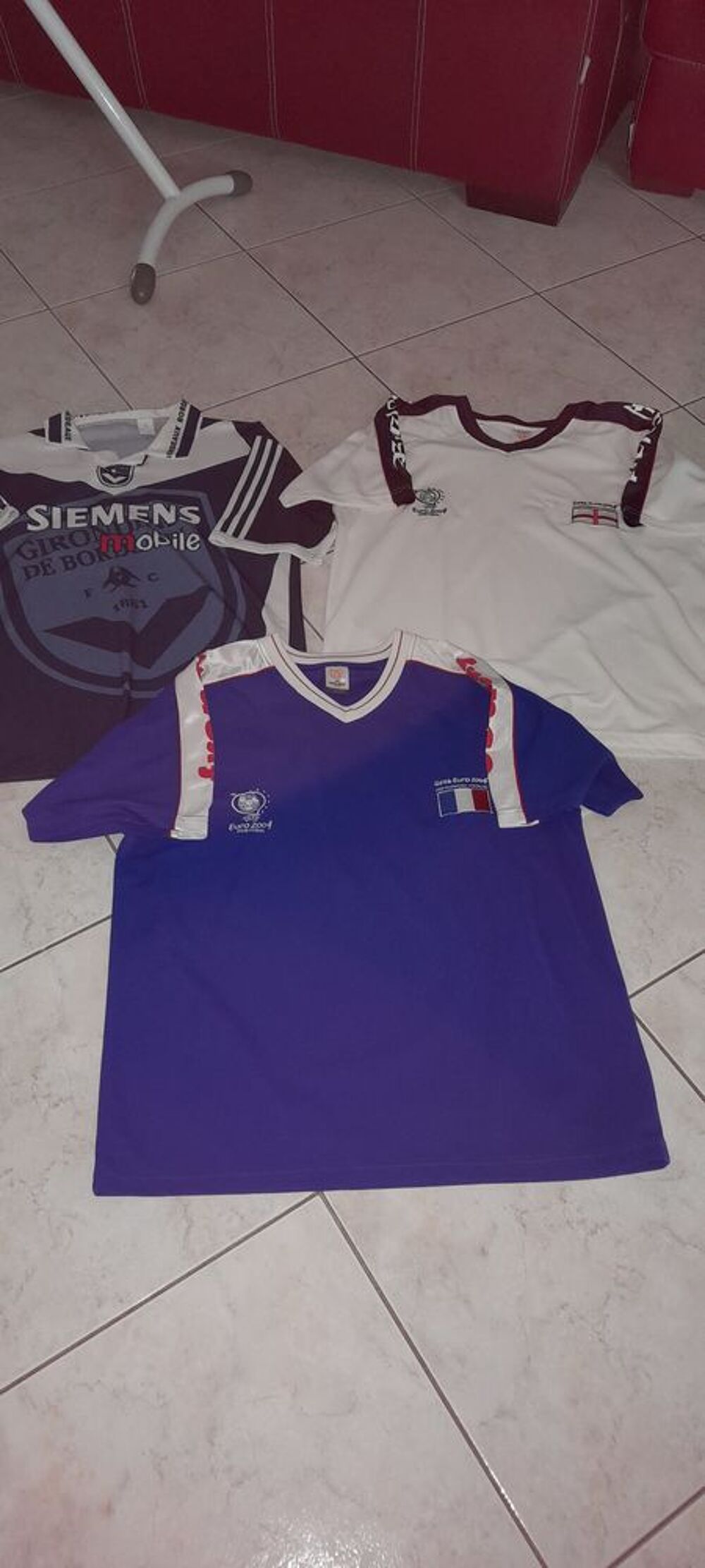 LOT TEE SHIRT SPORT ADULTE TAILLE XL Vêtements