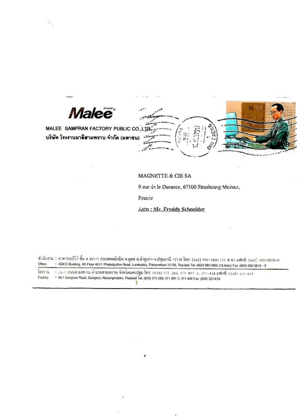 Timbres sur enveloppes de diff&eacute;rents Pays 