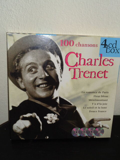 coffret 4 CD Charles TRENET 100 chansons 8 Plescop (56)