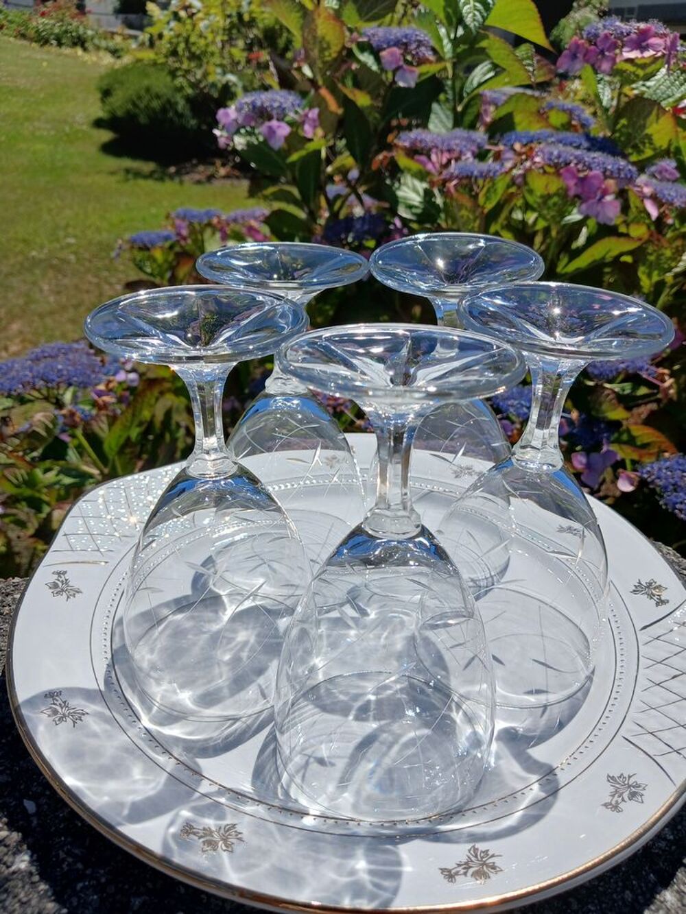 VERRES A PIED Cuisine