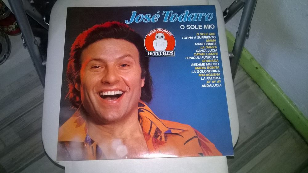 Vinyle Jos&eacute; Todaro
O Sole Mio
1974
Excellent etat
O Sole CD et vinyles