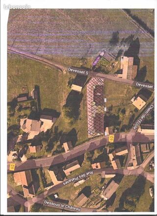  Terrain � vendre 860 m�