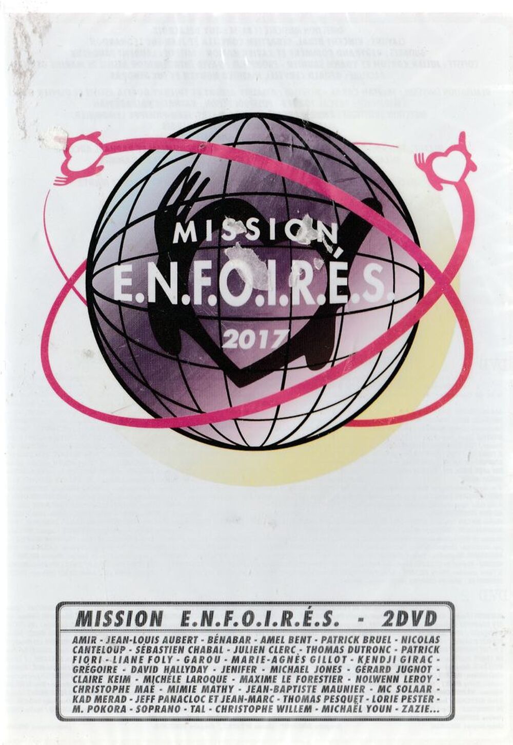 Mission Enfoir&eacute;es 2017 DVD et blu-ray