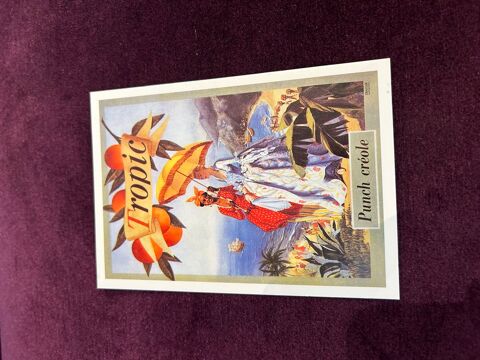 Carte postale illustrée 9 0.5 Menton (06)
