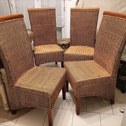 Lot de chaises en osier Aix-en-Provence (13)